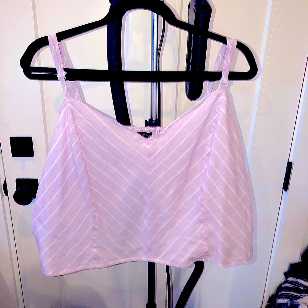 2 Lane Bryant crops Size 22